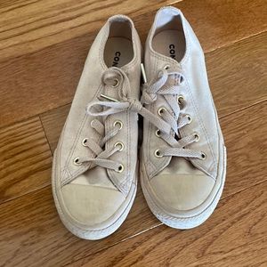 Rose gold converse